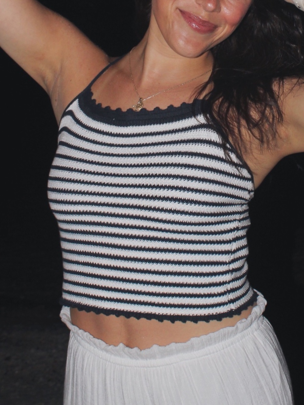 Abercrombie crochet top